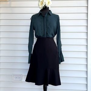 Worthington Black Peplum Skirt | NWT | 10